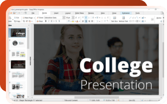 Impress application screenshot